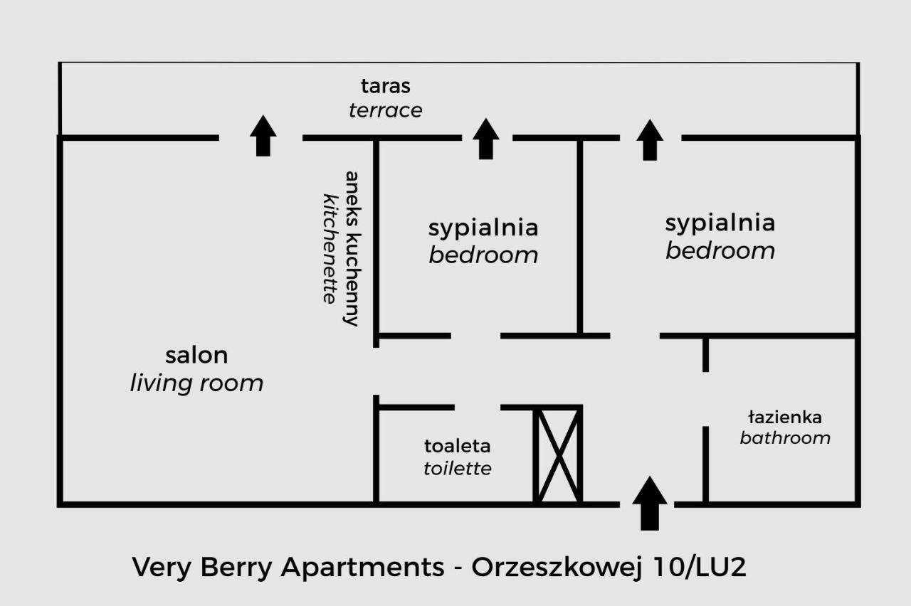 Very Berry - Orzeszkowej 10 - Mtp Apartment, Parking, Balcony, Check In 24H Poznan Exterior photo